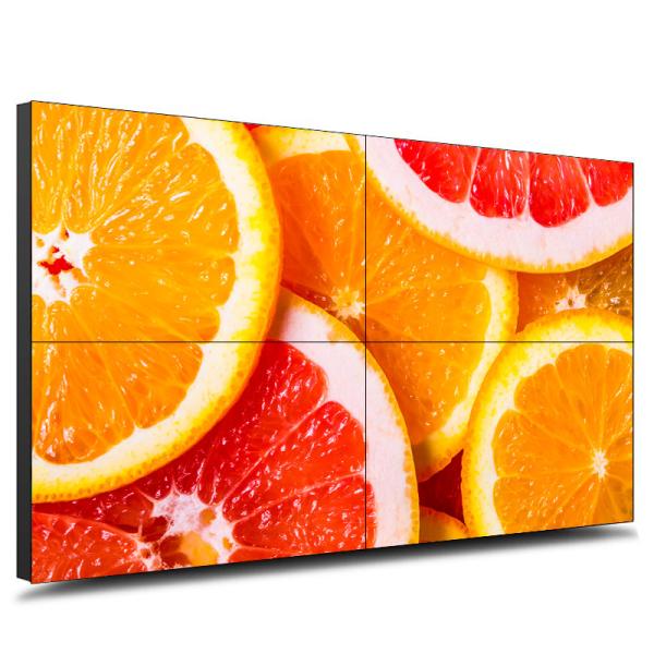 Ultra Thin 0.88mm Bezel lcd advertising display 55 inch 3d Video Wall 1920X1080