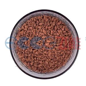 Quality Safety SBR Rubber Crumb Wet Pour In Place Flooring Rubber Granule MSDS Certificate wholesale