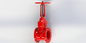 Quality Flanged / Grooved Type UL FM Gate Valve Handwheel Operation wholesale