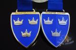 Finisher Maration Half 10K 5K Sports Metal Award Medals Zinc Alloy 3d With Soft
