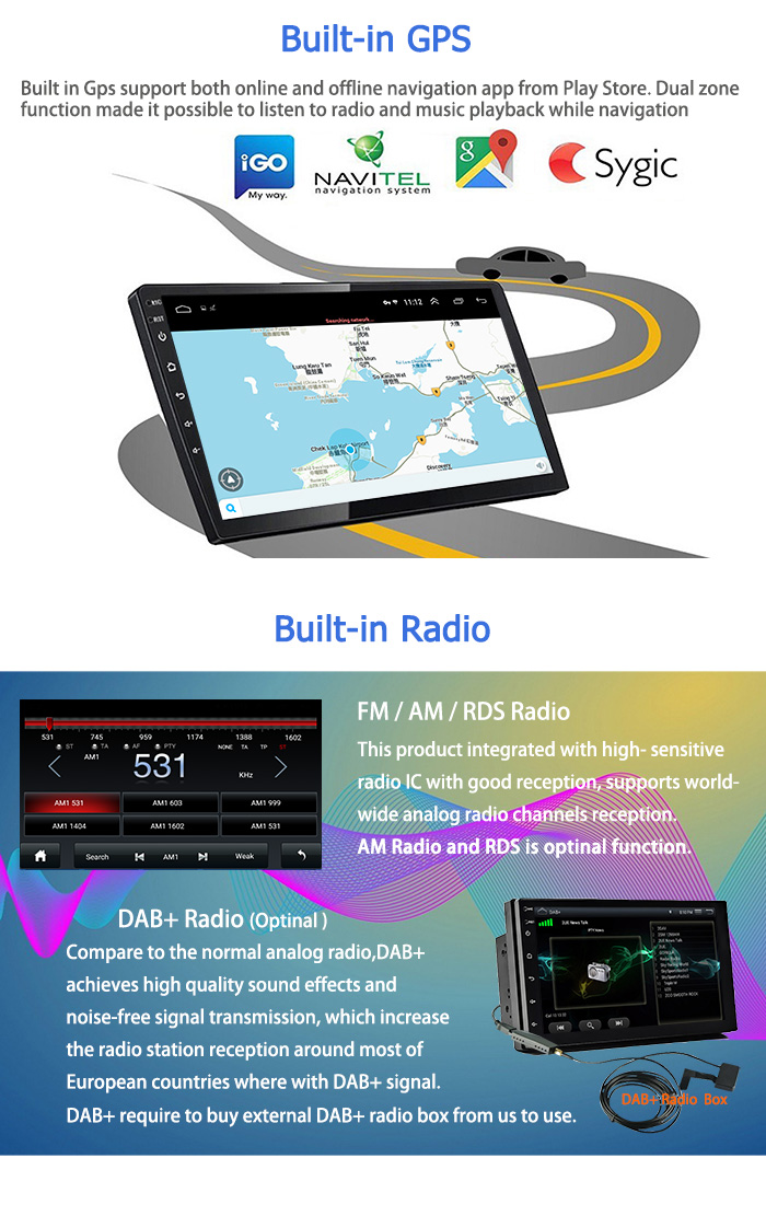9" 2 Din 8 Core Gps Car Stereo Radio IPS Touch Screen Car Mp5 Player For Mercedes-Benz W209 W203 W168 W463 CLK CL-C 199