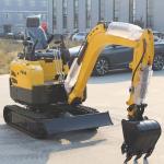 CE EPA Mini Digger Excavator 0.8 Ton Small Household Excavator