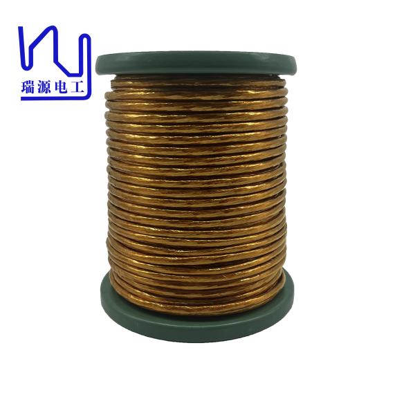 0.4mm X 120 Strands Super Enameled Copper Winding Wire High Voltage PI Film