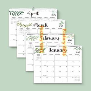 Quality Family 2025 Sprial Notebook Sticky Notes Full Colour Corporate Gifts Calendar Practical wholesale