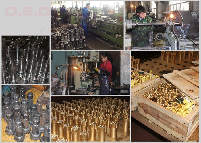 Dia 34mm Tungsten Carbide Rock Drill Bits Length 65mm for Quarry