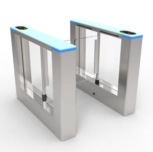 Quality Bi Directional Flap Turnstile Barrier Gate 304 Stainless Steel 600mm wholesale