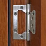 Fancy Double Solid Wooden Laminate Doors 45mm Thickness Waterproof