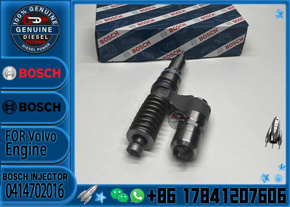 Hot sale New Diesel Fuel Injector 0414702010 20440409 20381597 For VOL1 Penta L180E L180E HL 0986441006