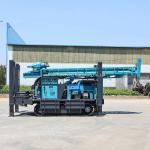 200m Hydraulic Crawler 58KW Diesel Powered Water Well Drilling Rig