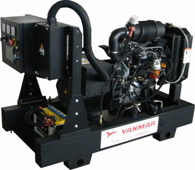 Automatic Industrial 10kva Yanmar Diesel Generator With 3TNV82A Engine