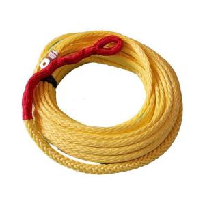 Quality Yellow Offshore UHMWPE Fiber Rope Ultra High Molecular Weight Installation wholesale