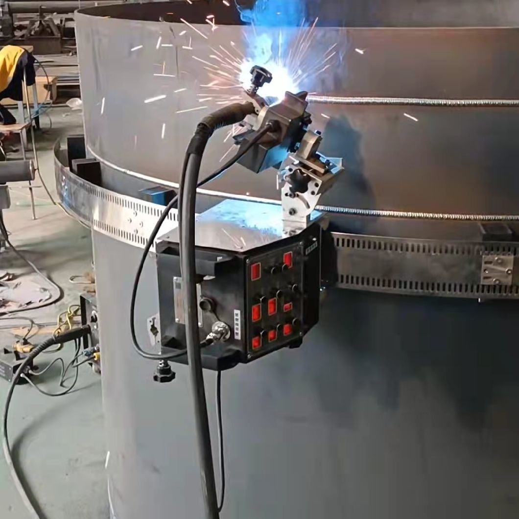 Hot Sale Straight and Flexible Track Tank Welder with Magnetic Function
