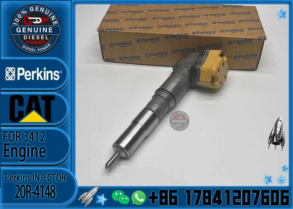 Construction Machinery Parts Diesel 3412E Engine Fuel Injector 174-7528 20R-4148 179-6020
