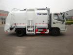 Pure Electric Control Garbage Compactor Truck 4.3cbm Gas Heating