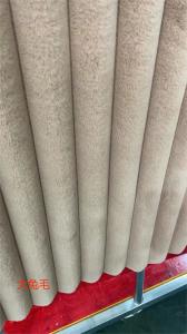 Quality Cream Red Brown Soft Fluffy Fabric Fluffy Fur Material wholesale