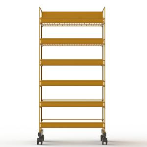 Quality Customized Layer KD Metal Wire Display Racks For Supermarket wholesale