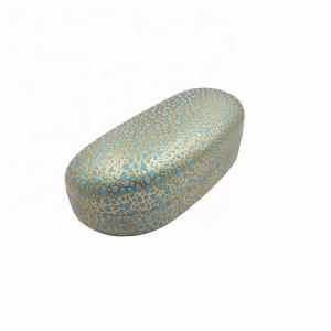 Quality Customized Logo Leather Optical Glasses Case Irregular Shape Lightweight wholesale