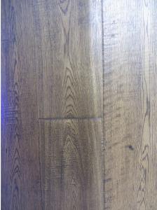 Quality Brushed European Oak Engineered Wood Flooring with brown stained wholesale