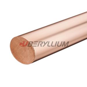 Quality Material Cube2pb CDA 173 C17300 Beryllium Copper Rod 0.2%-0.6% Lead wholesale