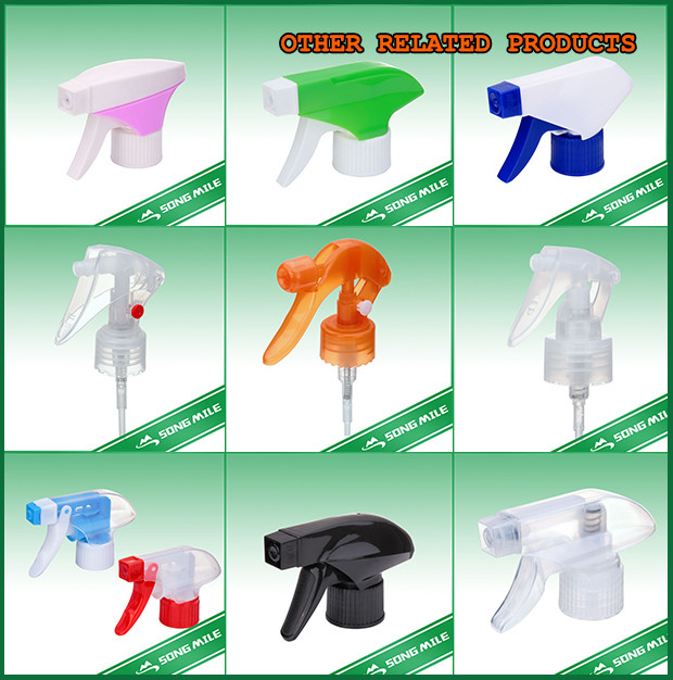 24/410,28/410 Finger Handle Mini Plastic Trigger Sprayer For Bottle