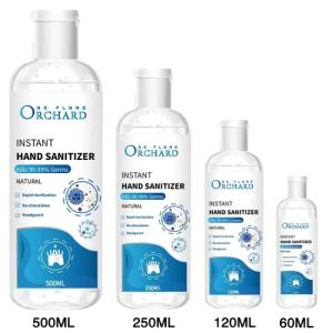 Quality PET Material Bottle Hand Sanitizer Gel Customized Volume Aromatherapy wholesale