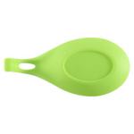 Orange Silicone Spoon Rest Utensil Holder Sustainable Rubber Spoon Rest