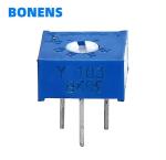 3386y Square Single Turn Cermet Trimming Potentiometer 3386 0.5w