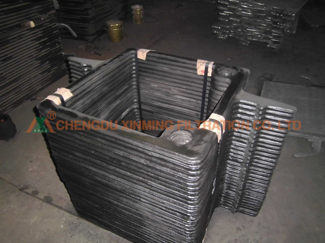 1250x1250mm Membrane Filter Press Plates for Filter Press Spare Parts