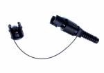 Black FM4 Seismic Cable Connector -40℃~+70℃ Operation Temperature