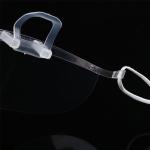 Clear ABS PET Hygiene Face Mask For Reception Staff