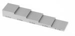 Metric / Imperial Ultrasonic Calibration Blocks Step Wedge 1018 304 4340 Steel
