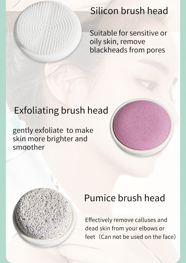 5 In 1 ABS Smart Facial Cleansing Device For Sensitive Skin