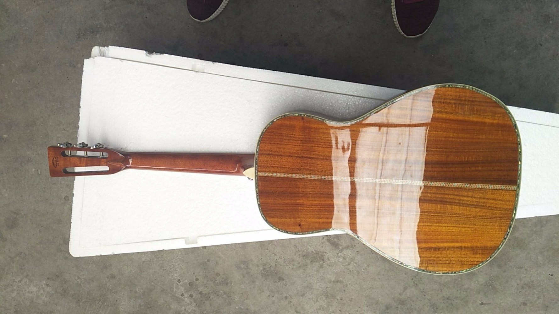 AAAAA all solid wood ooo guitars customize OOO45 style right left handed solid acoustic electric guitar