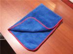 Blue color 16"x24" microfiber microfibre car cleaning detailing towels/cloth