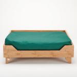OEM Solid Bamboo Cat Bed Frame For Small Medium Large Dog PET