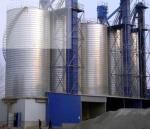 500 Ton Corrugated Grain Bin Silo Wide Flange I Beam Support Structure