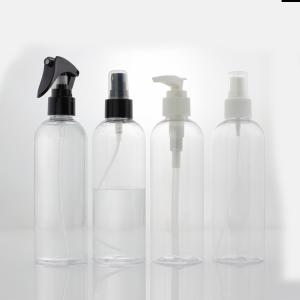 Quality Sanitizer Packaging 250ml Pump Bottle PET Lotion Empty Bottle for Hand Wash wholesale
