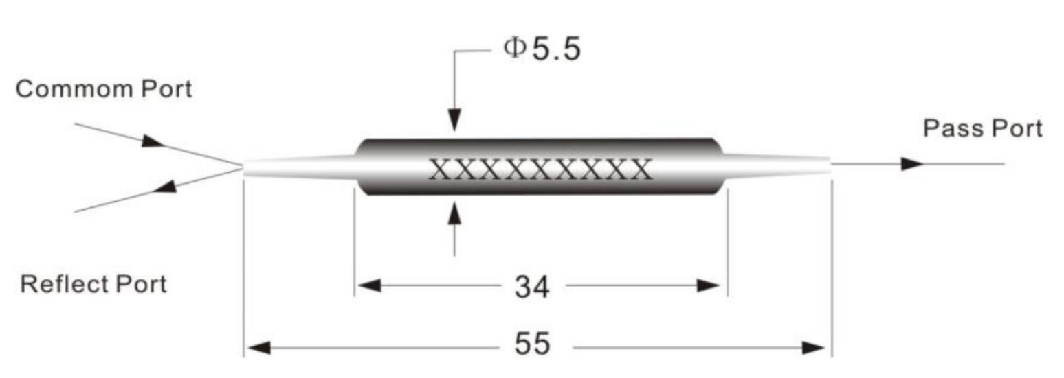 Polarization Insensitive Fiber Optic Isolator 1310nm 1480nm 1550nm
