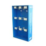 Custom Logo Product Display Rack , High Durability Cardboard Racks Display