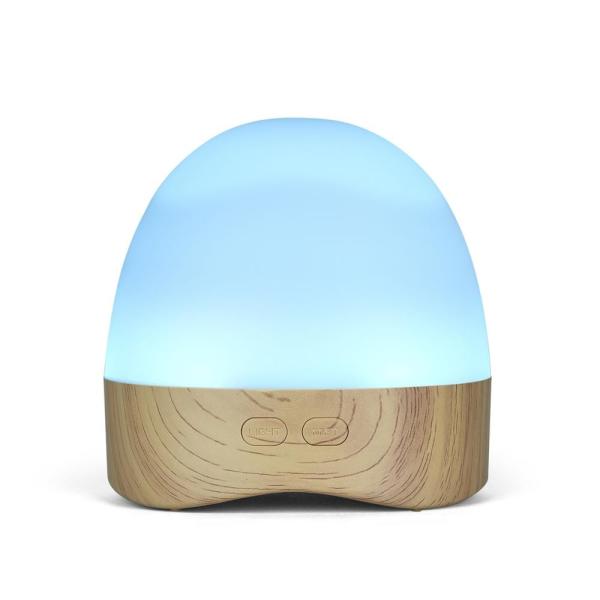 Cheap 80ML Ultrasonic Air Humidifier Oil Scent Aroma Diffuser With Colorful LED Light For Indoor for sale