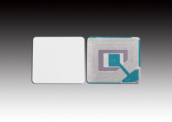 Hot Melt EAS RF Label Plastic Deactivatable / Non-Deactivatable Sensor Sticker