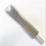 DELLOK Corrosion Resistance Aluminum Fin Tube Customizable Length Tube Wall No