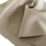 20S*16S Polyester Spun Yarn Fabric Khaki Drill 3/1 Twill 250GSM for Uniform Coat