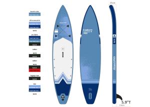 Quality Manoeuvrable Womens 81*25*381cm River Sup Boards wholesale