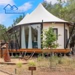 Luxury Outdoor Waterproof Camping Hotel Tent Customized Hotel tents For Resort