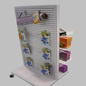 Quality Carbon Steel T- Stand Tool Storage Rack Floor Standing Statwall Fixture wholesale