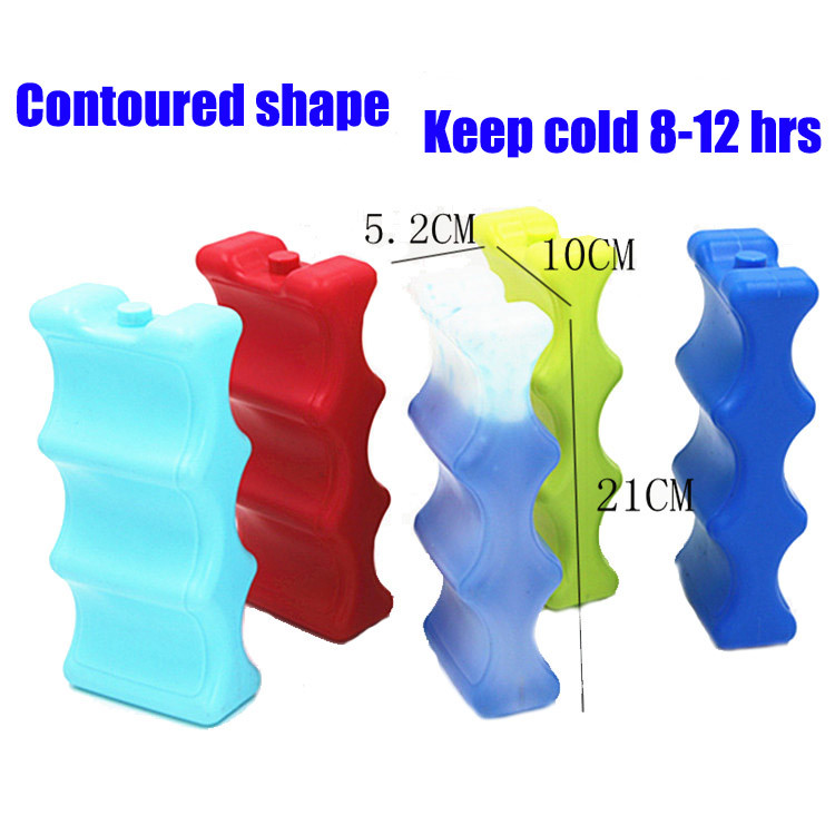 OEM / ODM promotional Water Repellent phase change material HDPE food grade colorized cooler pack for fresh food