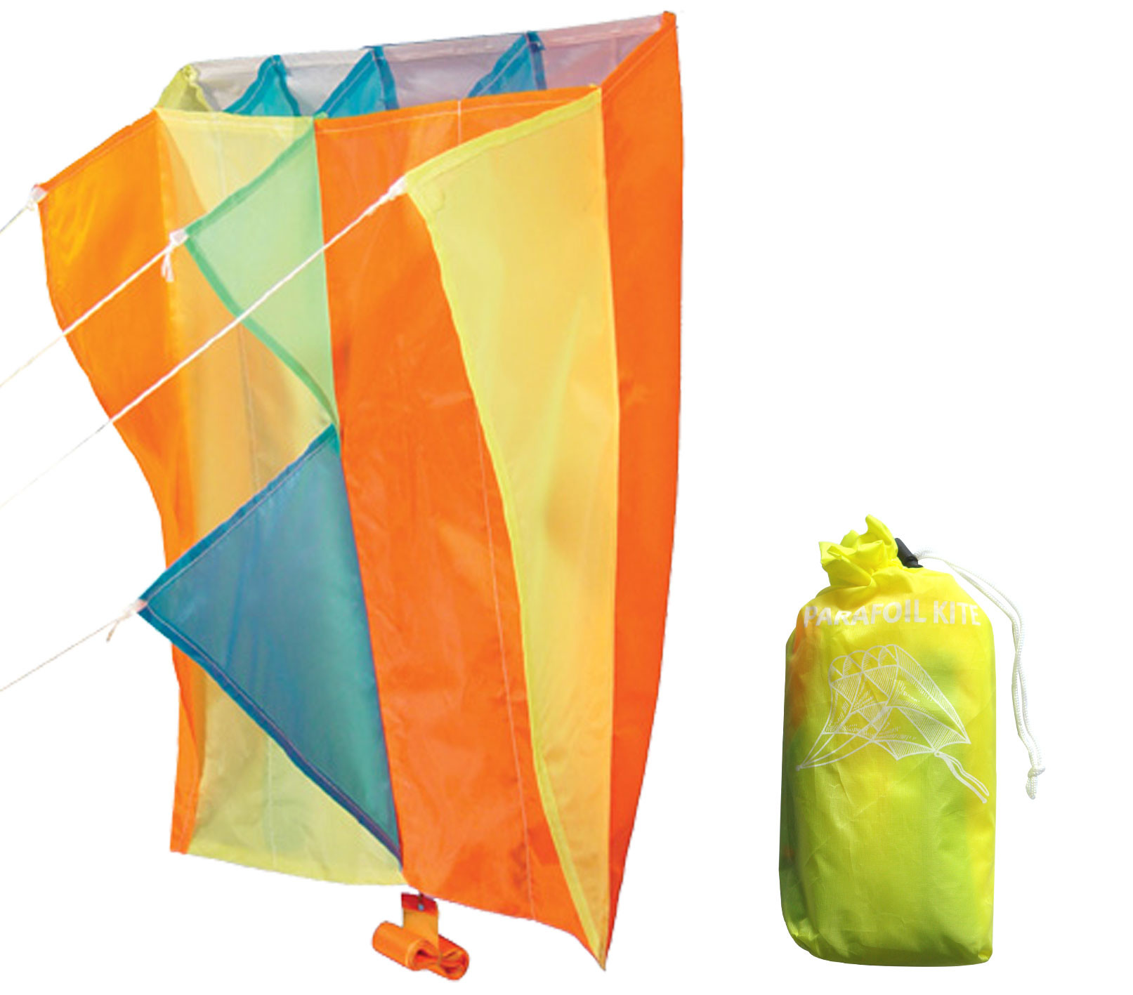 Customized Mini Parafoil Kite , Single Line Parafoil Kite Nylon / Polyester Material