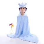 Multifunctional Muslin Hooded Towel , Infant Hooded Towel Super Absorbent