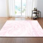 Marble Living Room Floor Carpets Machine Washable Bedroom Area Rugs